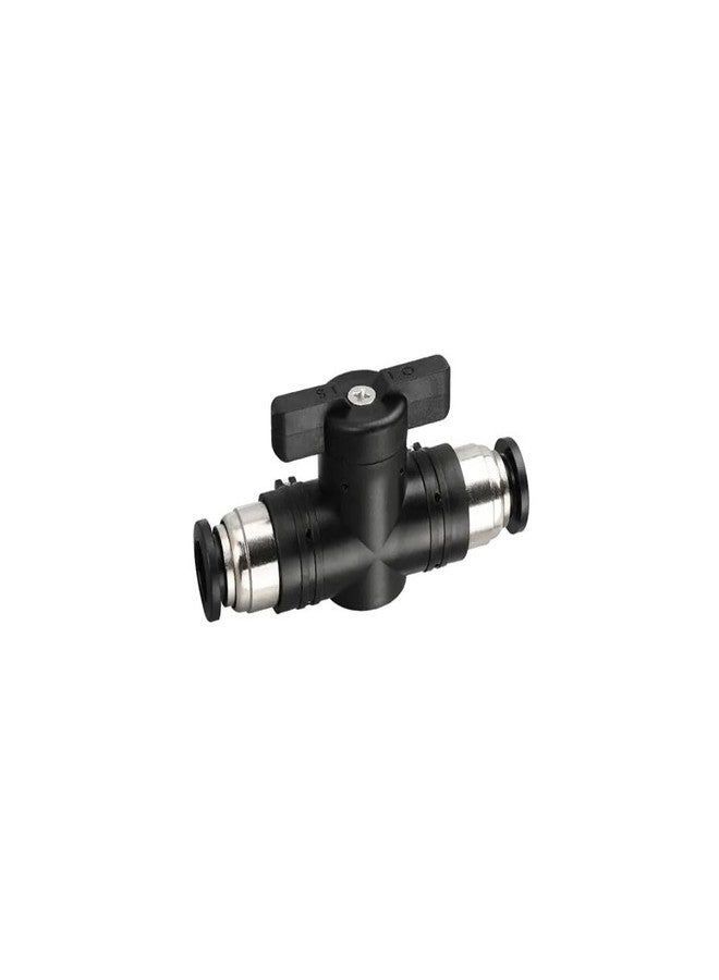 CentIoT - Pneumatic connector Push In Fittings For Air Hose and Tube Connector BUC Valve (6MM) - Image 1